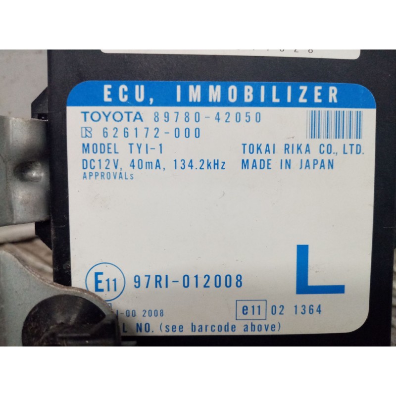 Recambio de modulo electronico para toyota rav 4 (a2) referencia OEM IAM 8978042050  