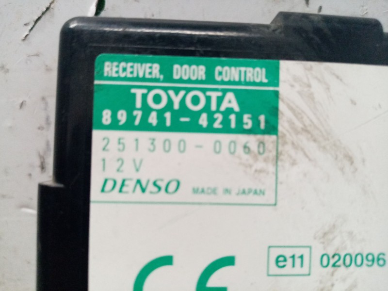 Recambio de modulo electronico para toyota rav 4 (a2) referencia OEM IAM 8974142151  