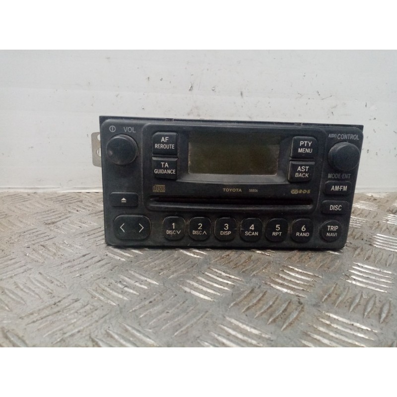 Recambio de sistema audio / radio cd para toyota rav 4 (a2) referencia OEM IAM 8012042061  