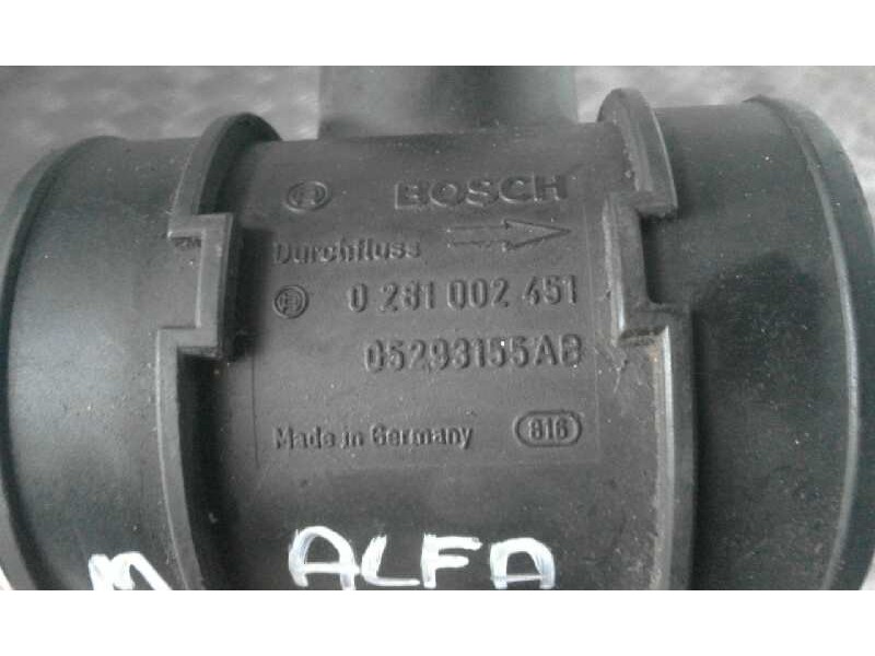 Recambio de caudalimetro para alfa romeo 147 (190) 1.9 jtd distinctive   |   12.00 - 12.04 | 2000 - 2004 | 116 cv / 85 kw refere