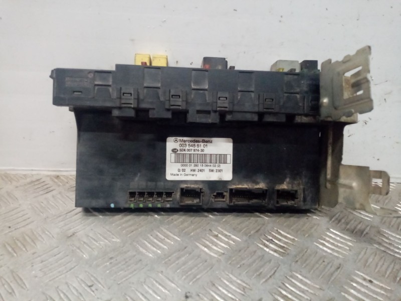 Recambio de caja reles / fusibles para mercedes clase c (w203) berlina 220 cdi (203.006) referencia OEM IAM 0035455101 5DK007974