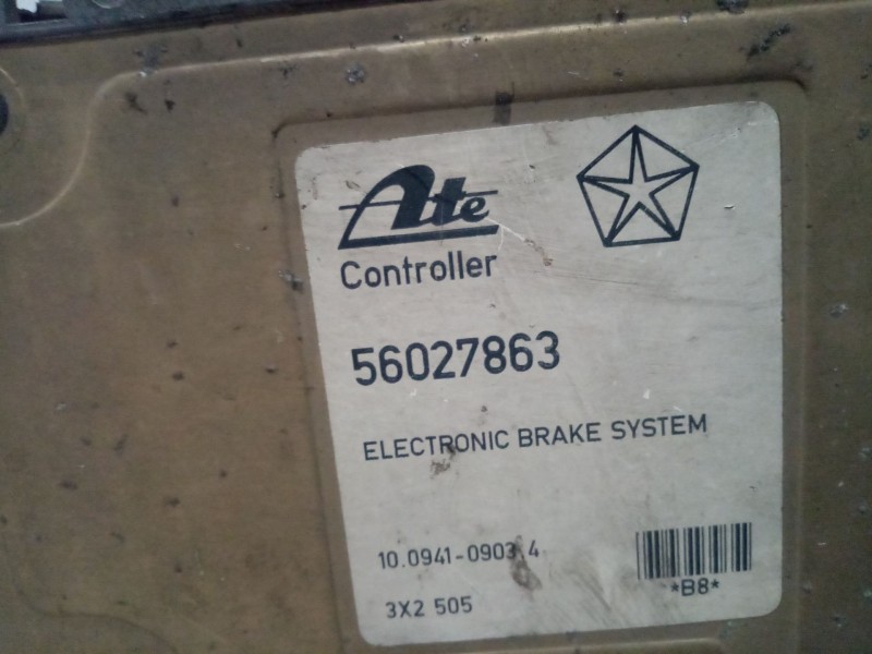 Recambio de centralita abs para jeep cherokee (xj) 4.0 190cv erh referencia OEM IAM 56027863  