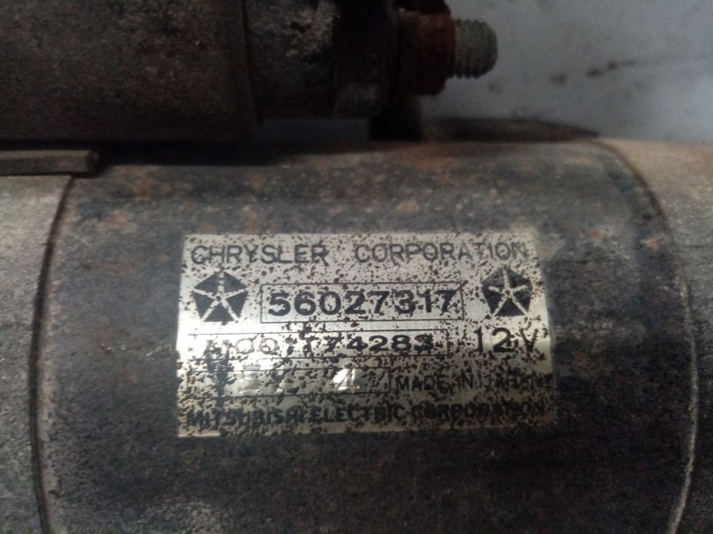 Recambio de motor de arranque para jeep cherokee (xj) 4.0 190cv erh referencia OEM IAM 56027317  