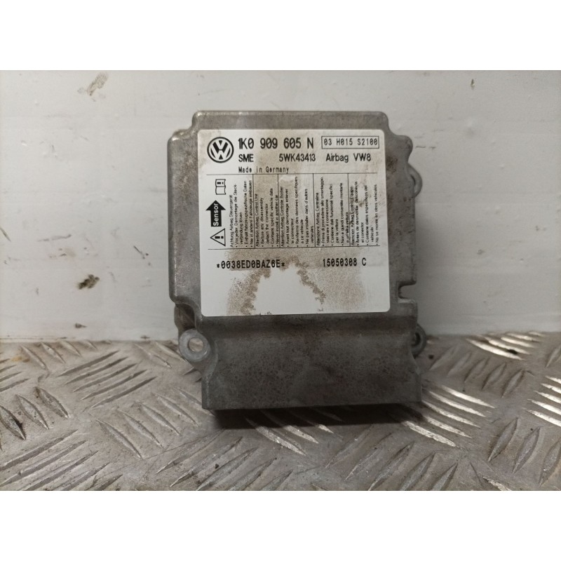 Recambio de centralita airbag para volkswagen golf v berlina (1k1) referencia OEM IAM 1K0909605N  