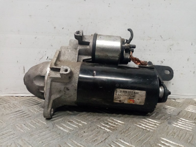 Recambio de motor arranque para opel zafira a elegance referencia OEM IAM 0986017420  