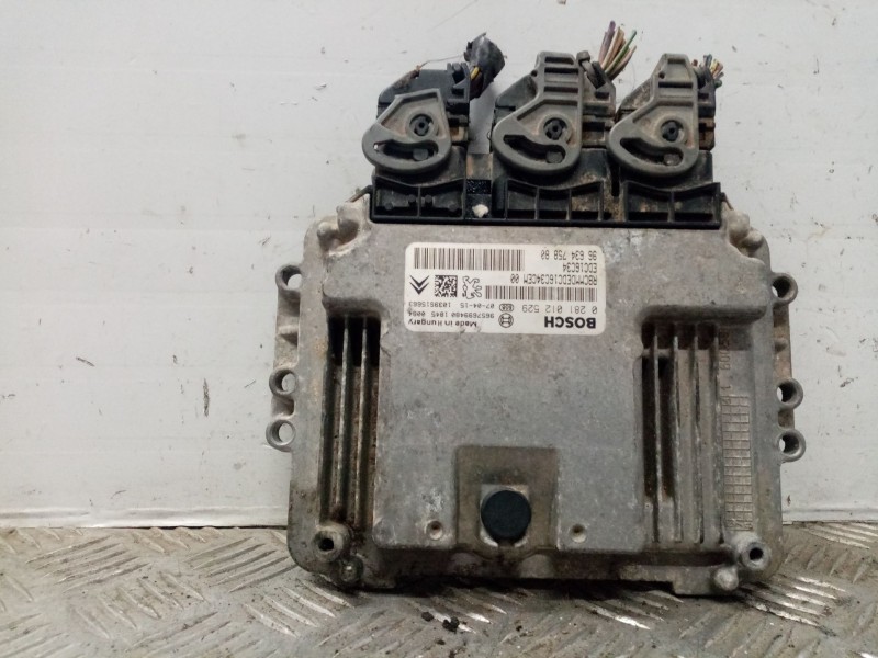 Recambio de centralita motor uce para citroen c3 hdi 70 furio referencia OEM IAM 9663475880  