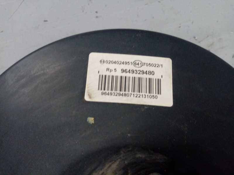 Recambio de servofreno para citroen c3 hdi 70 furio referencia OEM IAM 9649329480  