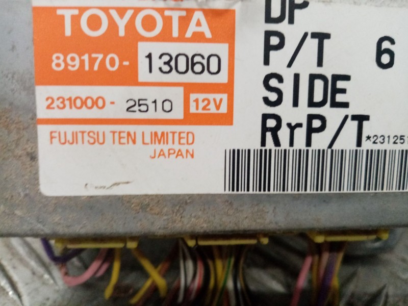 Recambio de centralita airbag para toyota corolla verso (e12) referencia OEM IAM 8917013060  