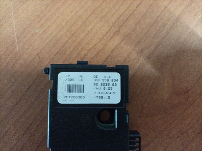 Recambio de modulo electronico para volkswagen golf v berlina (1k1) referencia OEM IAM 1K0959654  