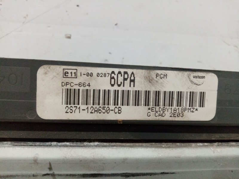 Recambio de centralita motor uce para ford mondeo berlina (ge) ghia referencia OEM IAM 2S7112A650CB  