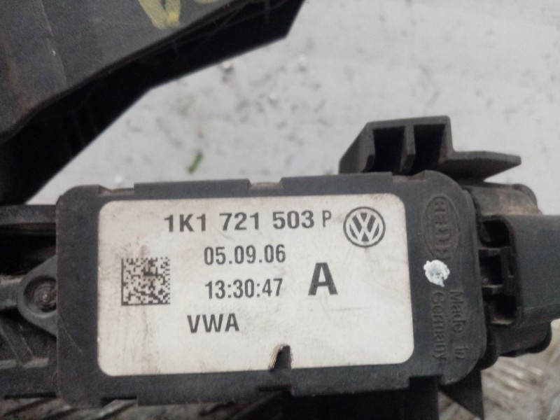 Recambio de potenciometro pedal para skoda octavia berlina (1z3) elegance referencia OEM IAM 1K1721503P  