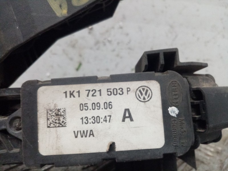 Recambio de potenciometro pedal para skoda octavia berlina (1z3) elegance referencia OEM IAM 1K1721503P  