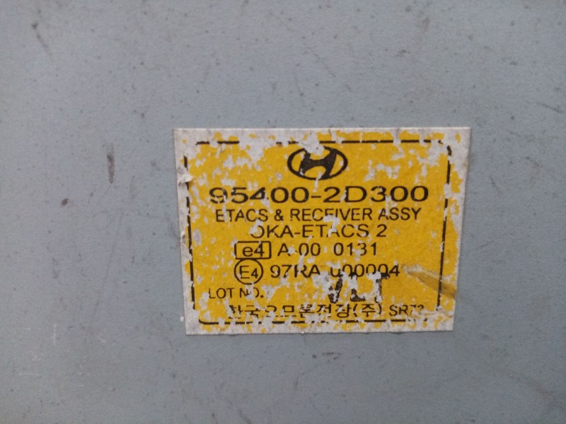 Recambio de modulo electronico para hyundai elantra (xd) 1.6 16v cat referencia OEM IAM 954002D300  