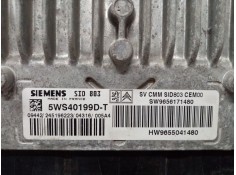 Recambio de centralita motor uce para citroen c5 berlina sx (e) referencia OEM IAM HW9655041480 5WS40199D-T SW9656171480 2