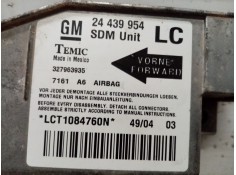 Recambio de centralita airbag para opel corsa c corsavan referencia OEM IAM 24439954   2