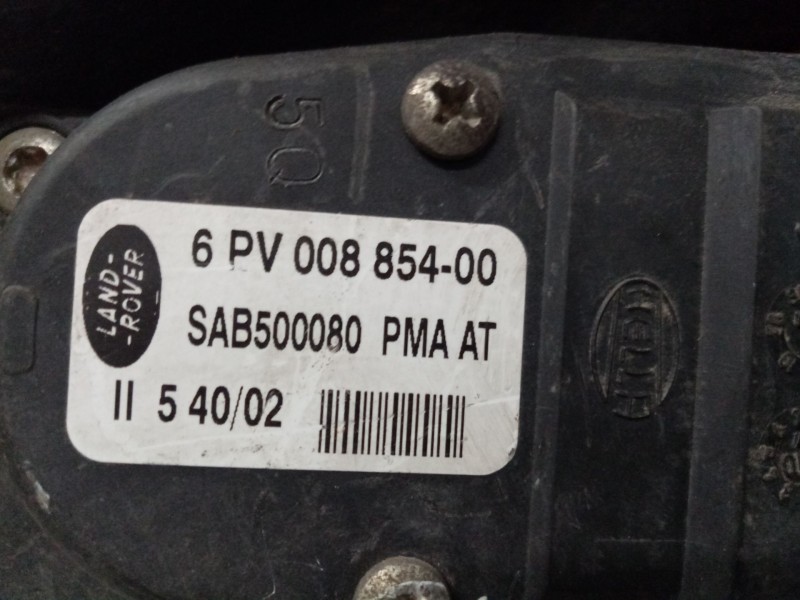 Recambio de potenciometro pedal para land rover freelander (ln) referencia OEM IAM 6PV00885400  