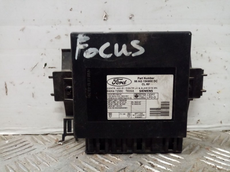 Recambio de modulo electronico para ford focus berlina (cak) ambiente referencia OEM IAM 5WK47230C  