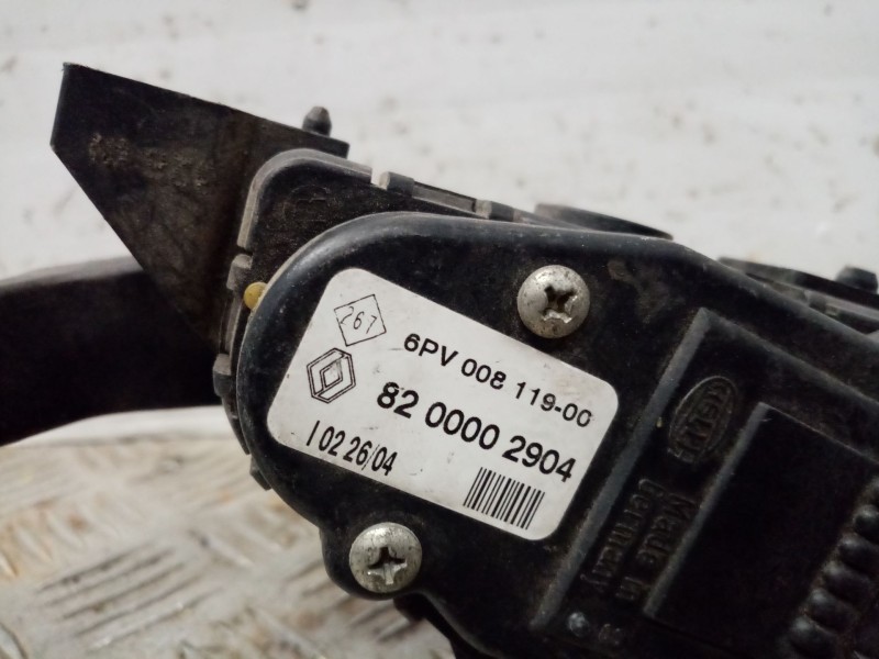 Recambio de potenciometro pedal para renault laguna ii (bg0) authentique referencia OEM IAM 8200002904  