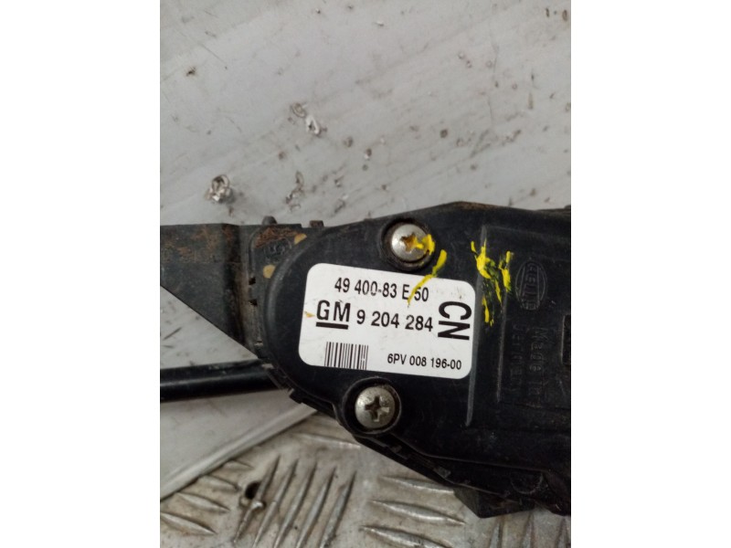 Recambio de potenciometro pedal para opel agila referencia OEM IAM 9204284CN 6PV00819600 4940083E50