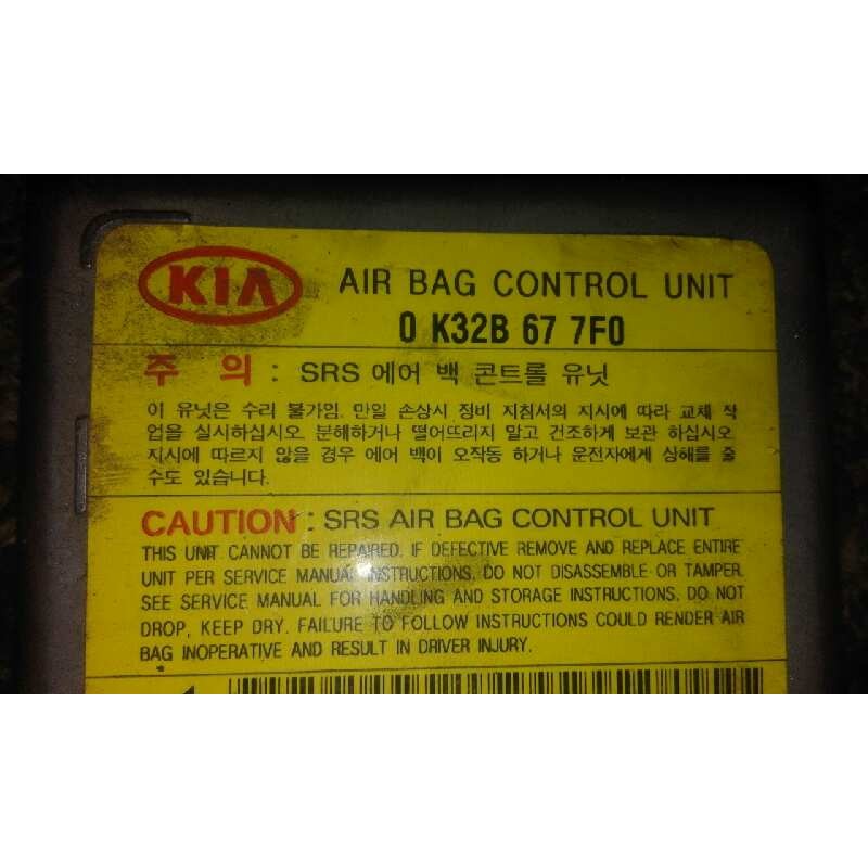 Recambio de centralita airbag para kia sephia ll 1.6 cat   |   0.98 - 0.04 | 1998 - 2004 | 102 cv / 75 kw referencia OEM IAM 0K3