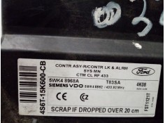 Recambio de modulo electronico para ford fiesta (cbk) 1.4 tdci cat referencia OEM IAM 4S6T15K600CB 5WK48968A  2