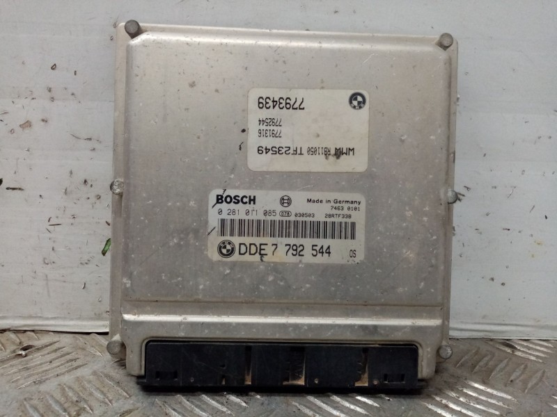 Recambio de centralita motor uce para mini mini (r50,r53) one d referencia OEM IAM DDE7792544 0281011085 