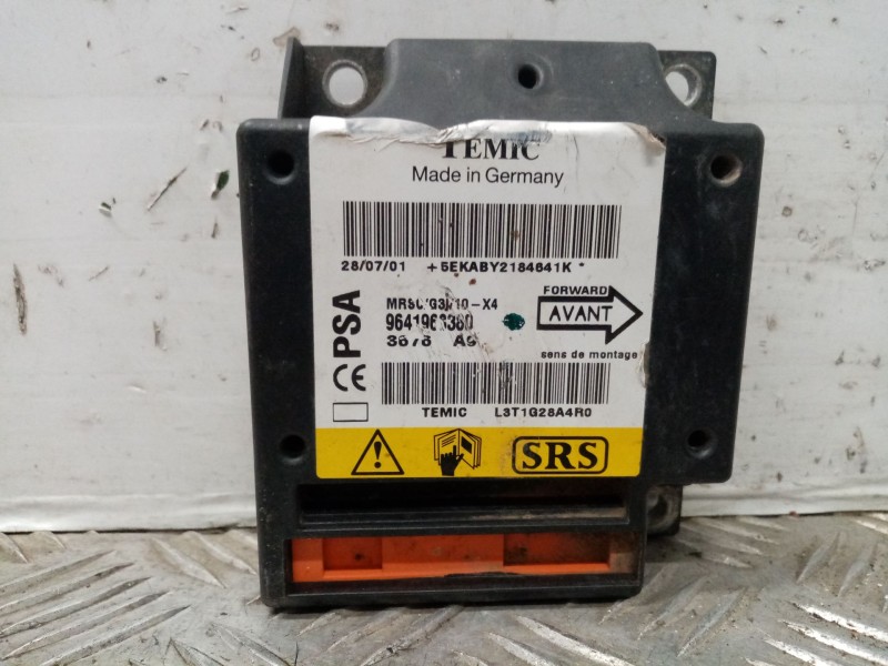 Recambio de centralita airbag para citroen c5 berlina 2.0 hdi x referencia OEM IAM 8216Z5 9641968380 