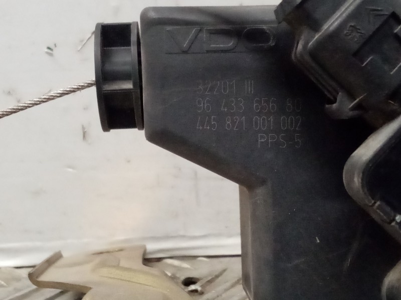 Recambio de potenciometro pedal para citroen c5 berlina 2.0 hdi x referencia OEM IAM 9643365680  