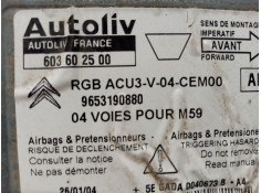 Recambio de centralita airbag para peugeot partner (s2) 2.0 hdi cat referencia OEM IAM 9653190880   2