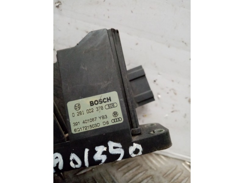 Recambio de pedal acelerador para seat ibiza (6l1) stella referencia OEM IAM 0281002378   Recambio de pedal acelerador para seat ibiza (6l1) stella referencia OEM IAM 0281002378