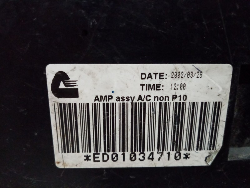 Recambio de modulo electronico para nissan primera berlina (p12) referencia OEM IAM ED01034710  