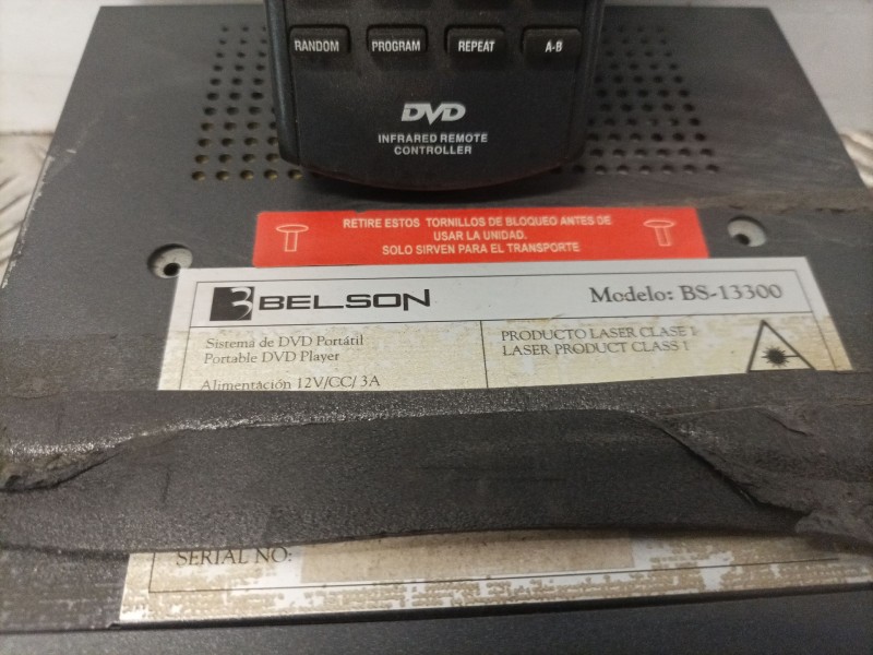 Recambio de sistema dvd para chrysler voyager (rg) referencia OEM IAM BS13300  