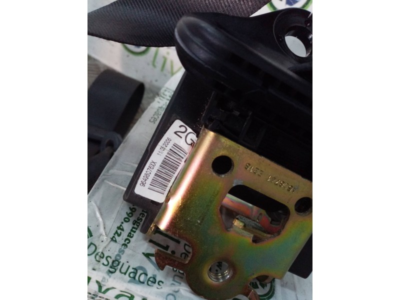 Recambio de cinturon seguridad trasero izquierdo para peugeot 207 sw confort   |   07.07 - 12.12 | 2007 - 2012 | 73 cv / 54 kw r