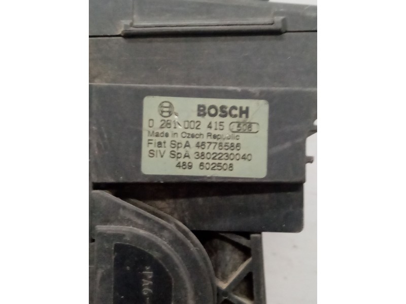 Recambio de potenciometro pedal para fiat doblo (119) referencia OEM IAM 0281002415  