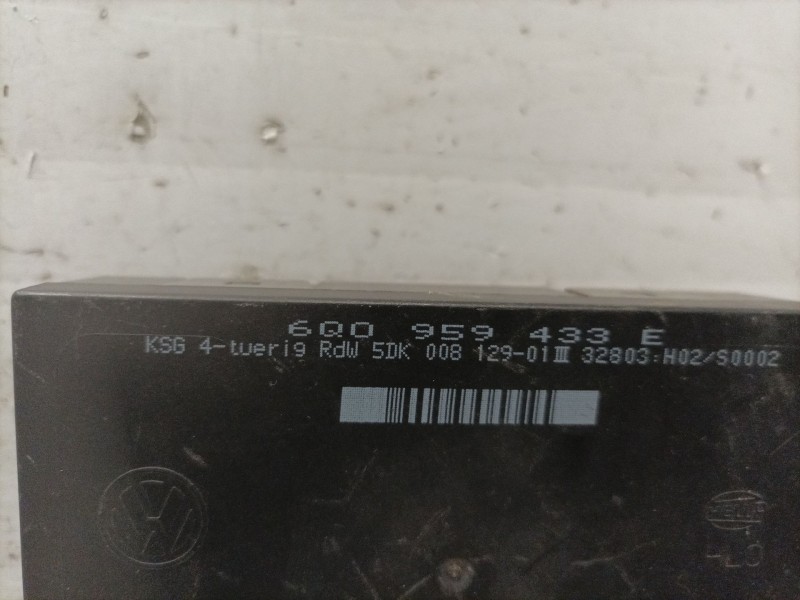 Recambio de modulo electronico para seat ibiza (6l1) stella referencia OEM IAM 6Q0959433E  