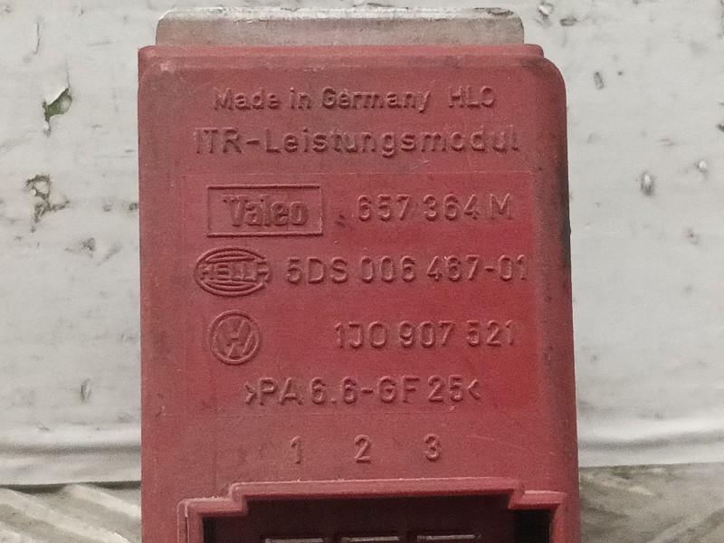 Recambio de resistencia calefaccion para seat ibiza (6k1) stella referencia OEM IAM 657364M 5DS00646701 1J07521