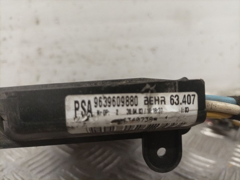 Recambio de resistencia calefaccion para peugeot 307 break / sw (s1) referencia OEM IAM 9639609880  