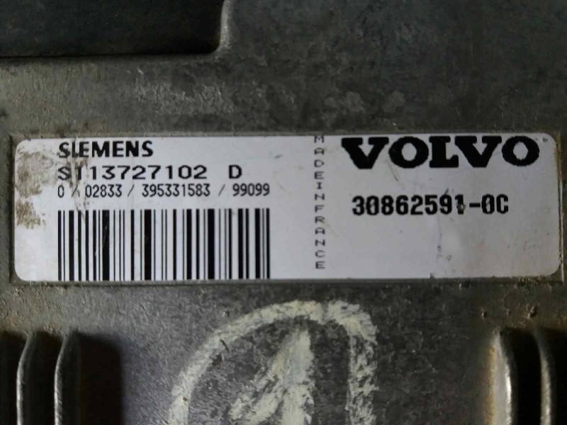 Recambio de centralita motor uce para volvo s40 berlina 1.6   |   05.97 - 12.99 | 1997 - 1999 | 105 cv / 77 kw referencia OEM IA