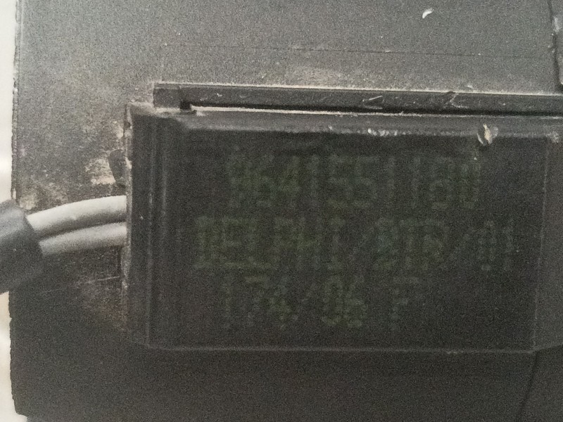 Recambio de modulo electronico para citroen xsara picasso 1.6 16v hdi referencia OEM IAM 9641551180  