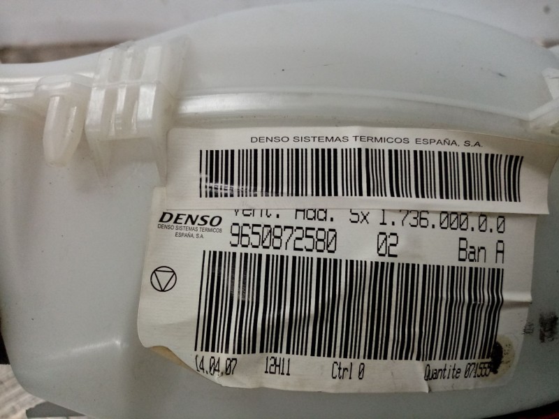 Recambio de motor calefaccion para citroen c4 picasso referencia OEM IAM 9650872580  