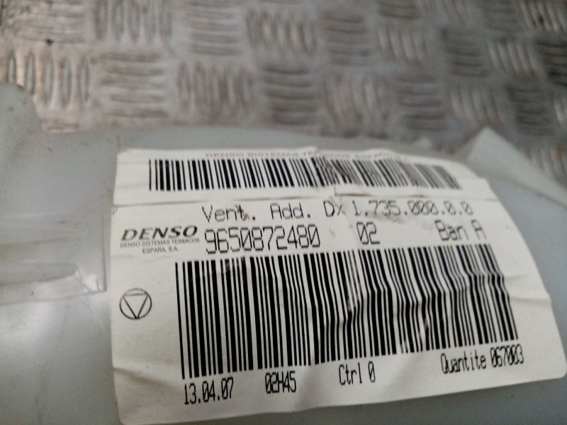 Recambio de motor calefaccion para citroen c4 picasso referencia OEM IAM 9650872480  