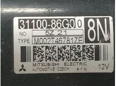 Recambio de motor de arranque para suzuki swift berlina (mz) 1.3 16v cat referencia OEM IAM 3110086G00 M002T46781ZE  2
