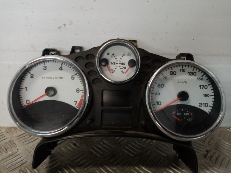 Recambio de cuadro instrumentos para peugeot 207 sw referencia OEM IAM 9662904080  