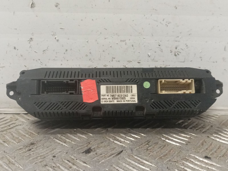 Recambio de mando climatizador para ford focus berlina (cap) trend referencia OEM IAM 7M5T18C612AD W8HA15905  Recambio de mando climatizador para ford focus berlina (cap) trend referencia OEM IAM 7M5T18C612AD W8HA15905