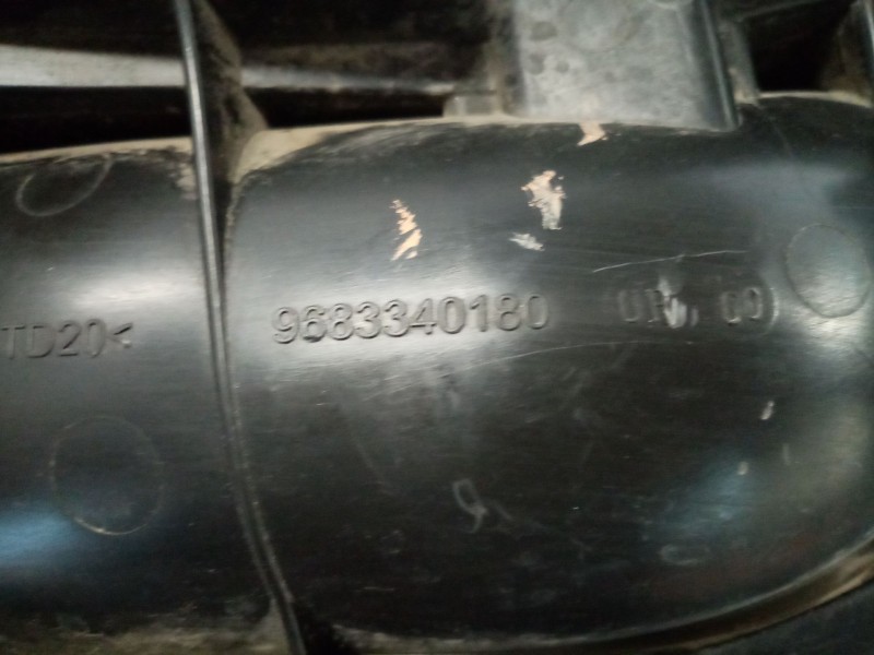 Recambio de tubo admision para peugeot 207 sw referencia OEM IAM 9683340180  