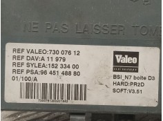 Recambio de caja reles / fusibles para citroen xsara berlina 1.9 d sx referencia OEM IAM 73007612 9645148880 BS1N7BOITED3 2