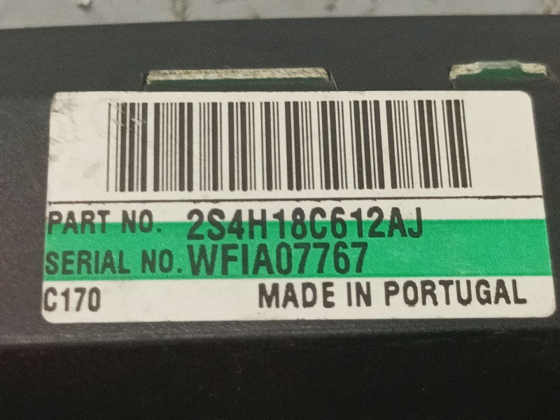 Recambio de mando climatizador para ford focus berlina (cak) trend referencia OEM IAM 2S4H18C612AJ  