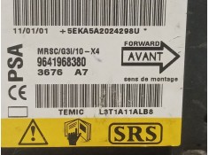 Recambio de centralita airbag para citroen c5 berlina 2.0 16v sx automático referencia OEM IAM 9641968380   2