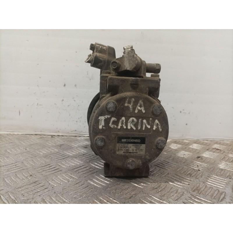 Recambio de compresor aire acondicionado para toyota carina (t19) 1.6 berlina referencia OEM IAM 4472000062   Recambio de compresor aire acondicionado para toyota carina (t19) 1.6 berlina referencia OEM IAM 4472000062
