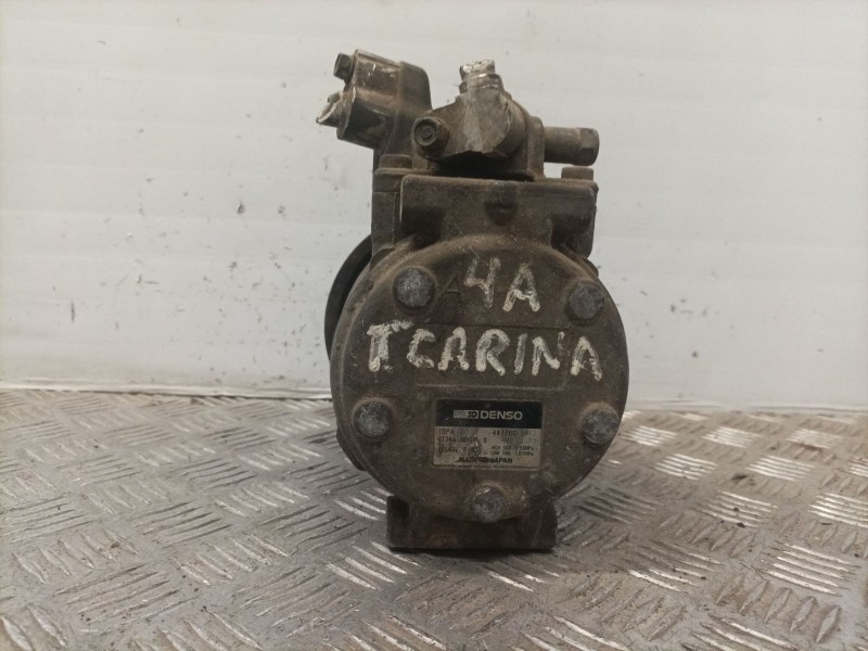 Recambio de compresor aire acondicionado para toyota carina (t19) 1.6 berlina referencia OEM IAM 4472000062   Recambio de compresor aire acondicionado para toyota carina (t19) 1.6 berlina referencia OEM IAM 4472000062